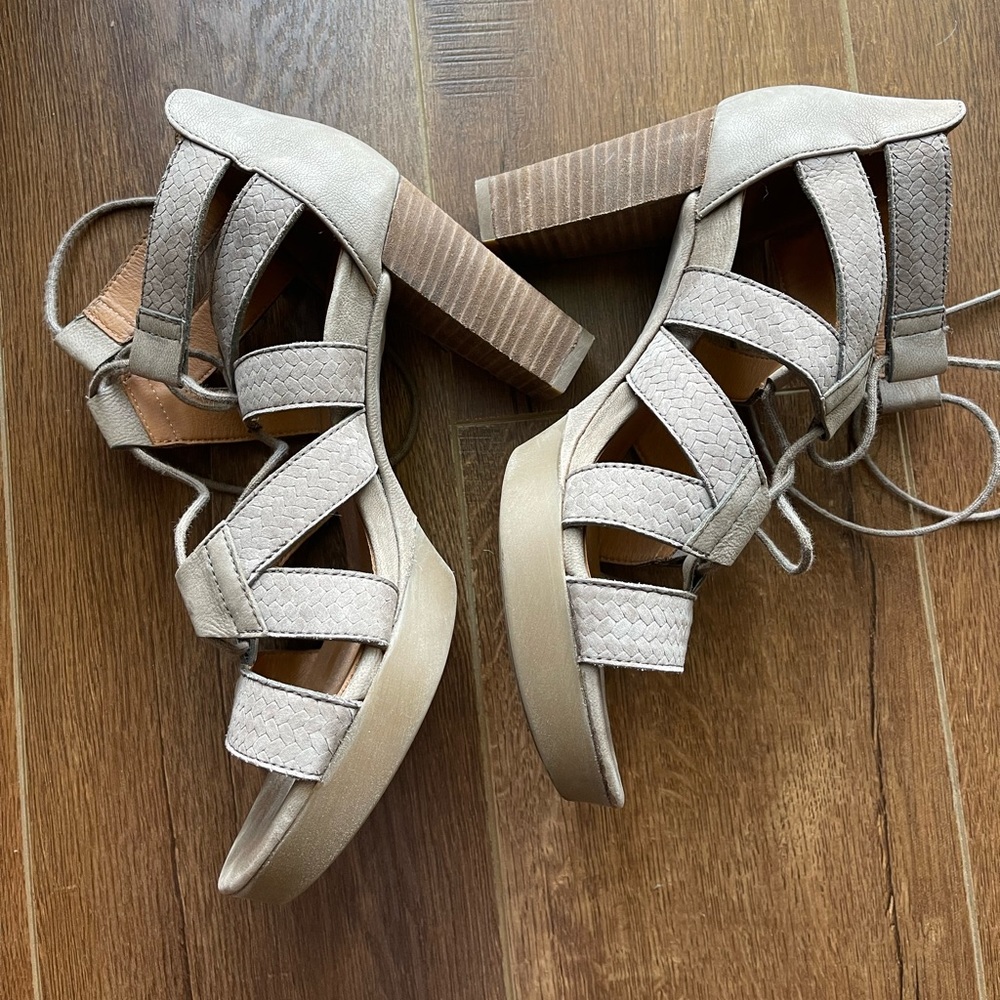 Paul Green Lace Up Sandals